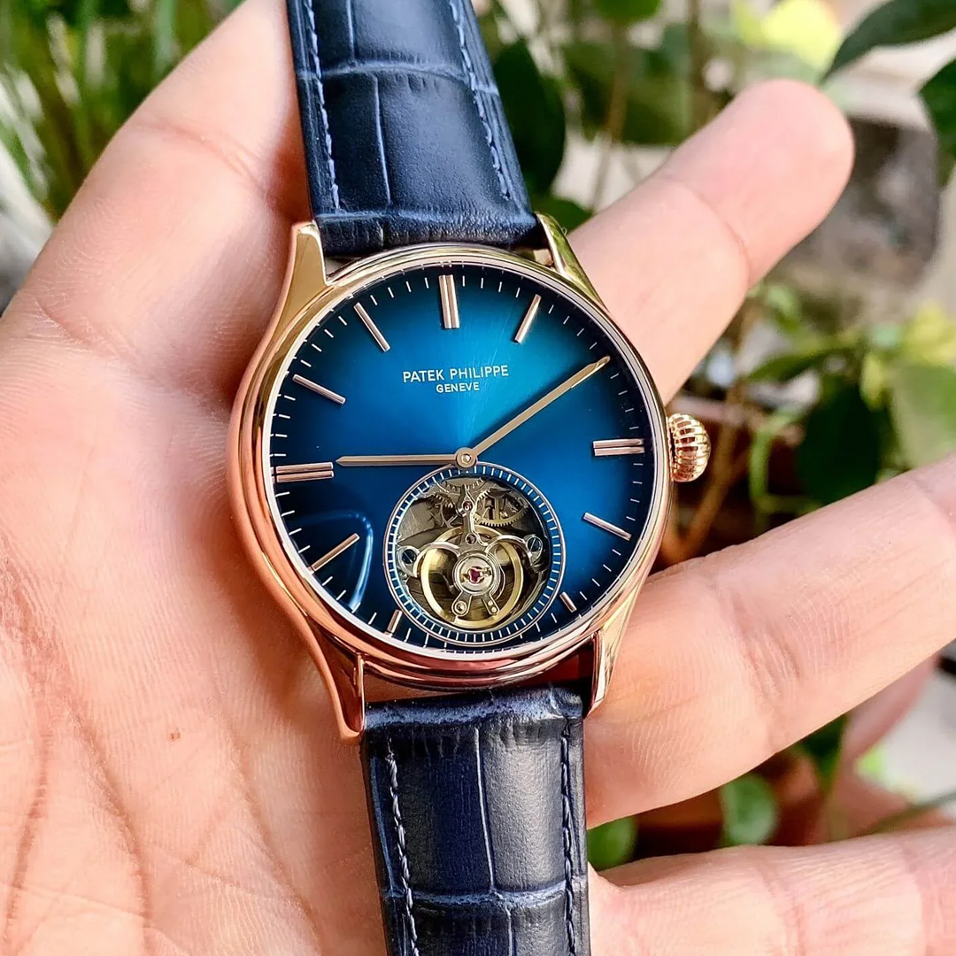 Patek Philippe Nautilus Tourbillon Blue Dial