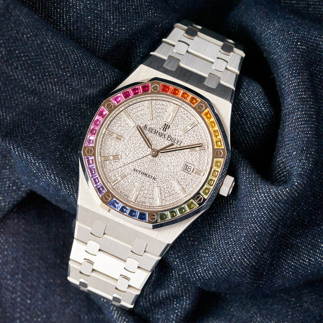 Audem@rs Piguet Royal Oak Rainbow